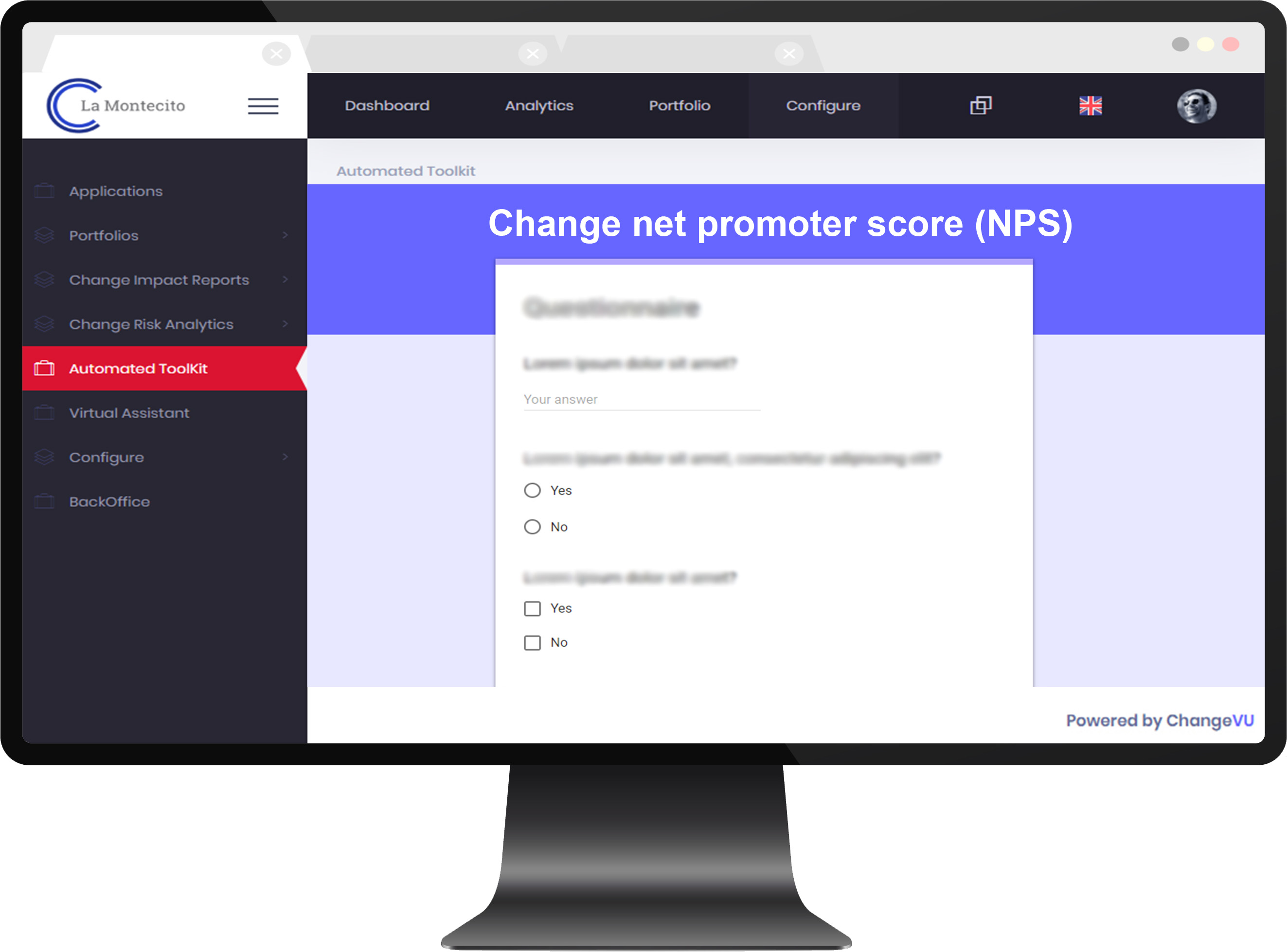 Change net promoter score